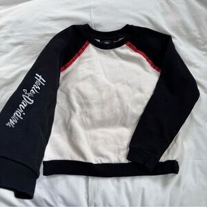 Y2.k Harley-Davidson Black & White Crewneck Sweater large